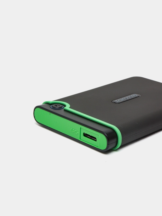 Transcend 1TB tashqi qattiq disk, kauchuk, 2.5", USB 3.0