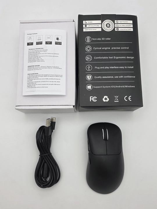 Simsiz o‘yin sichqonchasi HYH PRO V6+ 12800 DPI, 1000 Hz