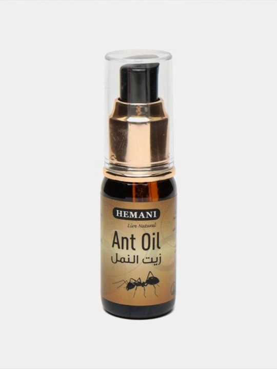 Муравьиное масло HEMANI ANT OIL, 30 мл, помогает уменьшить нежелательные волосы иx рост