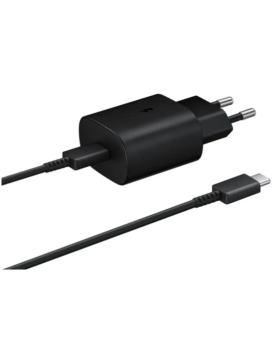 Зарядное устройство Samsung 45 Вт, 25 Вт, кабель Type-C, быстрое зарядное устройство