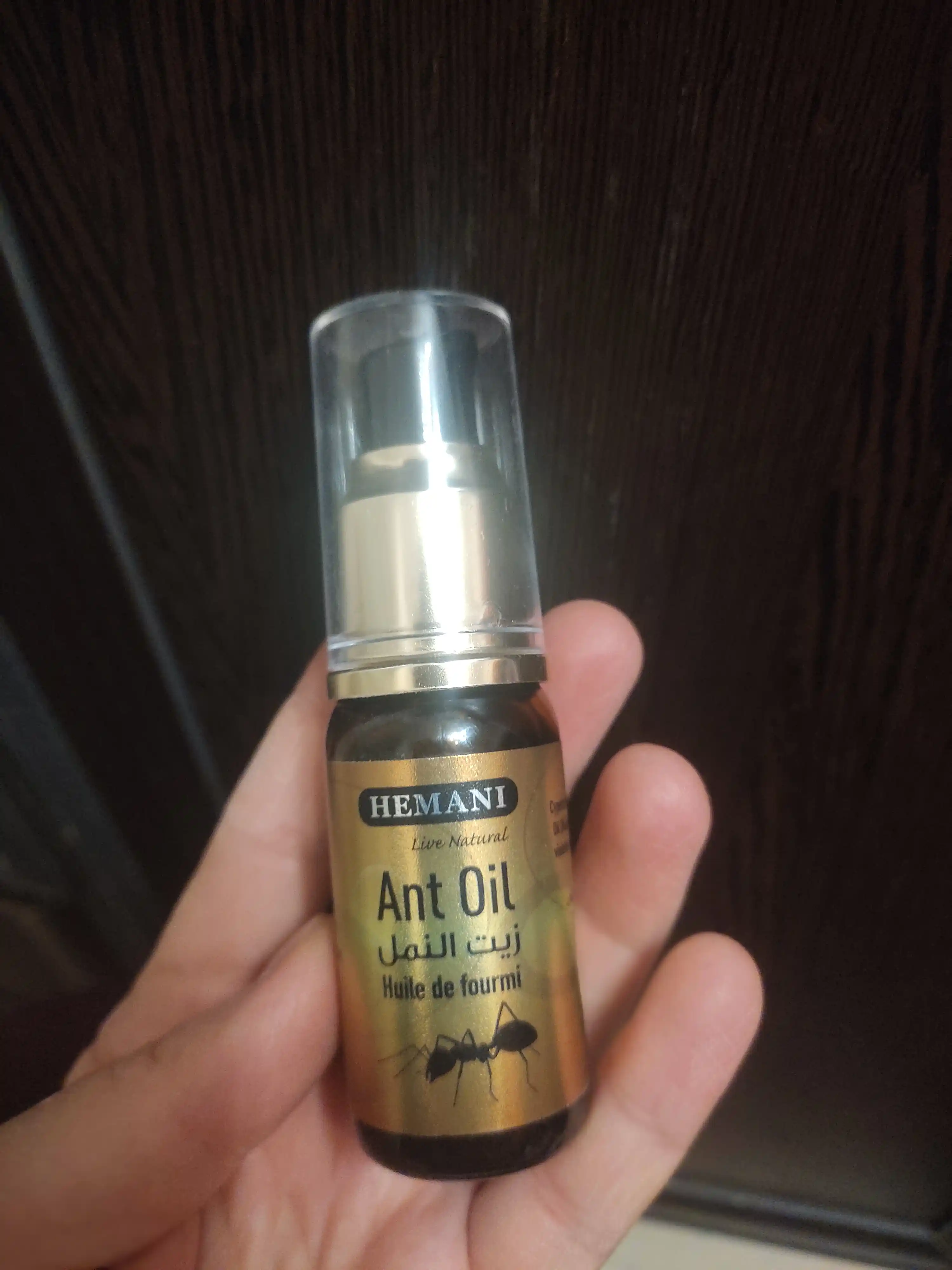 Муравьиное масло Hemani Ant oil, для удаления волос, 30 мл