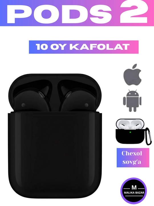 Simsiz quloqchinlar pods 2.2 g'ilofi sovg'aga - 