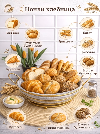 Хлебница с крышкой, для хранения, органайзер — APELSOP-XXLEBNITSA-ТЕМНСЕР