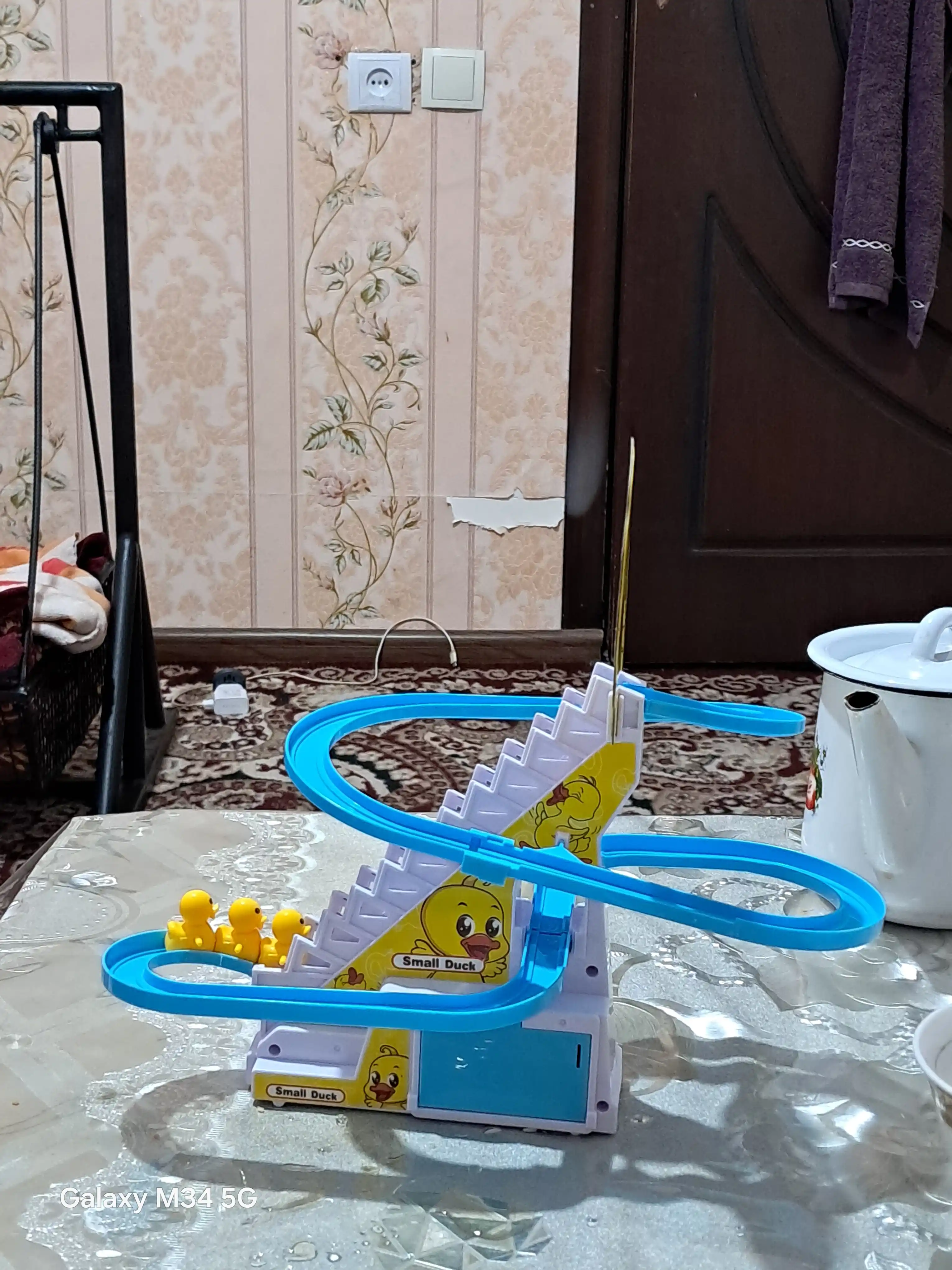 Утки на слайде Small Duck, учебно-музыкальная игрушка для детей, антистрессовая