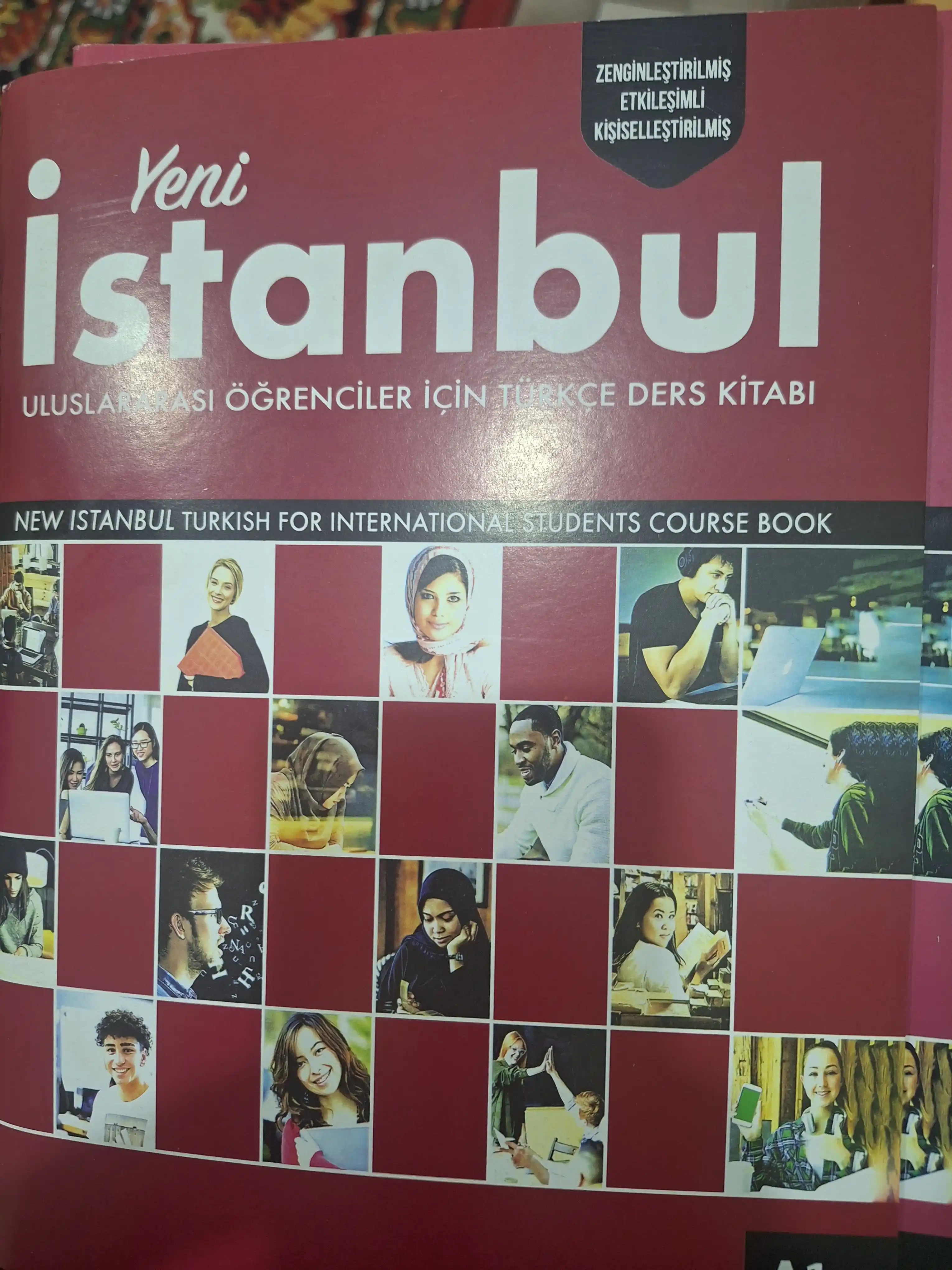 Istanbul A1 Turkish Language Course Book Set Beginner Level with Workbook