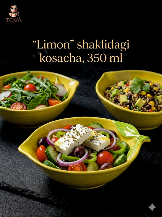 "Limon" keramik tovoqcha, 350 ml - 