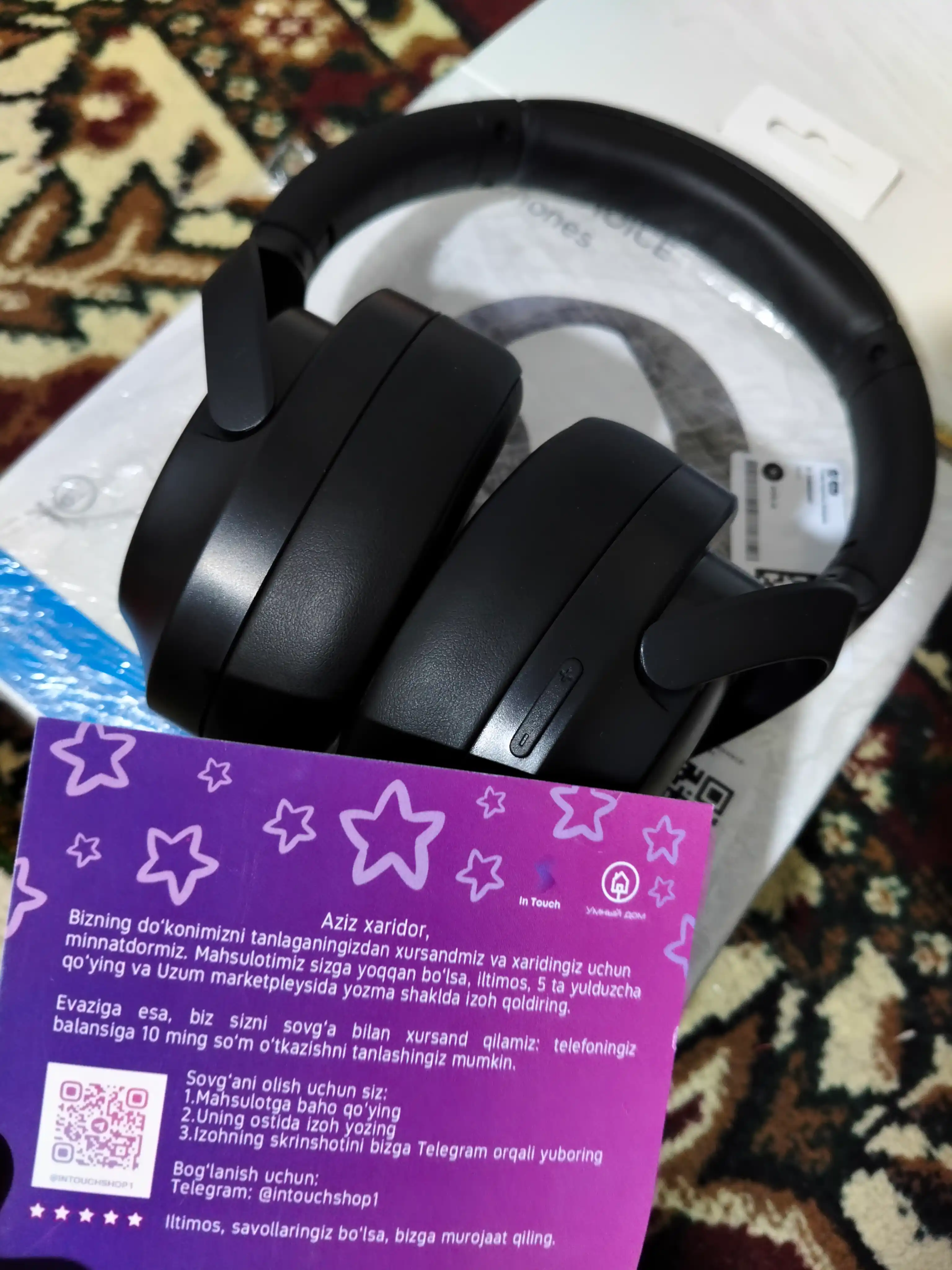 Katta simsiz quloqchinlar Honor Choice Headphones/Lite/Pro, kompyuter uchun, o‘yin uchun