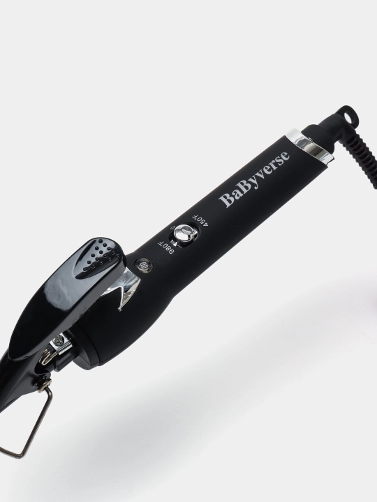 Professional ployka BaByverse BA-400, afro - jingalak turmaklar uchun, keramik qoplamali