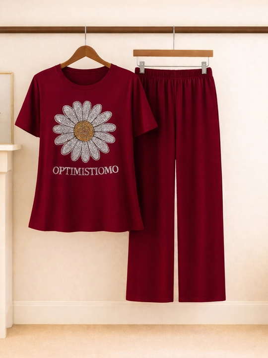 Ayollar uchun 2tasi 1da pijama, uy uchun to'plam, razmer standart 48-50-52