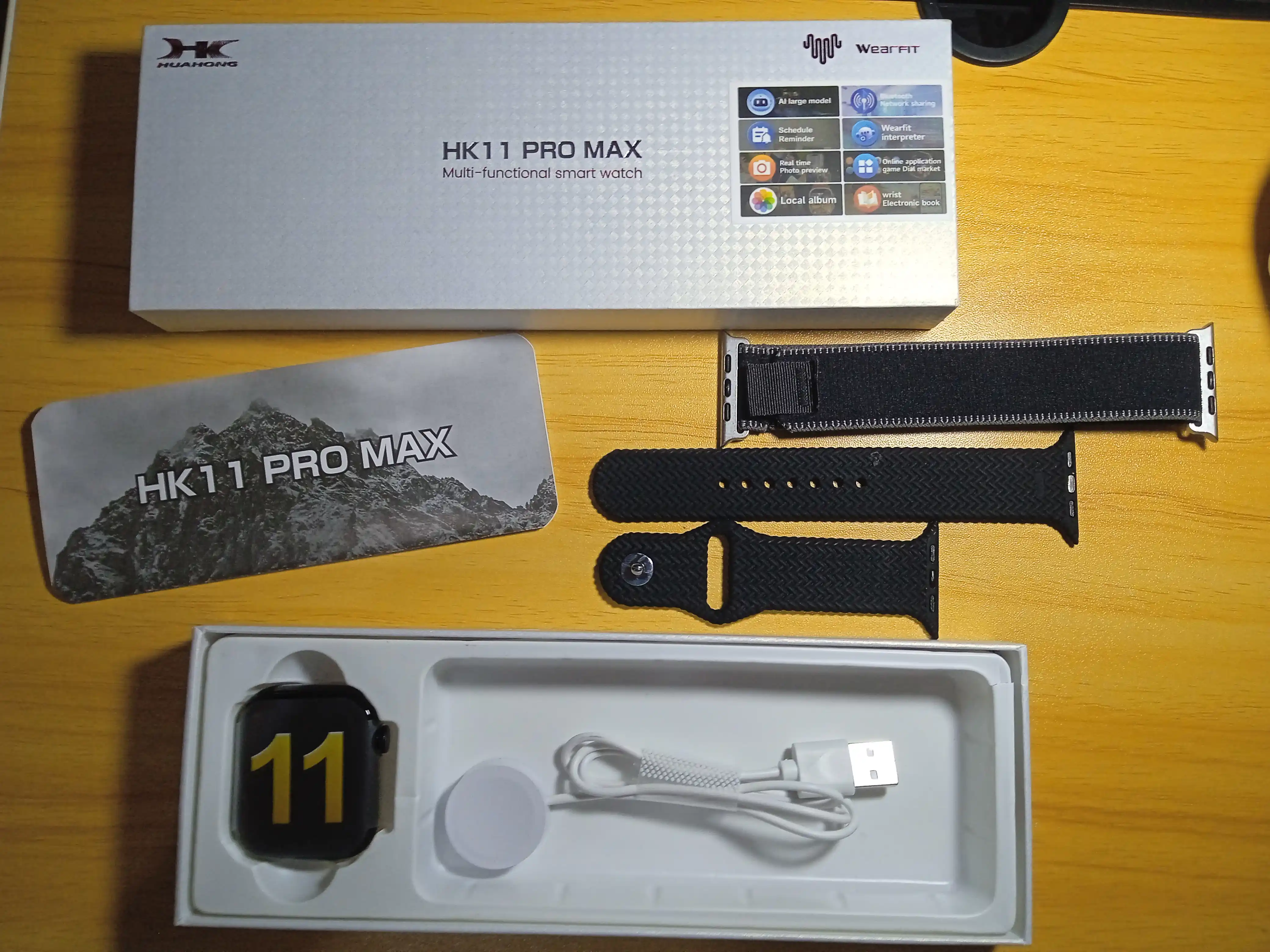 Aqlli soat Smart Watch HK 11 Pro Max Full Amoled