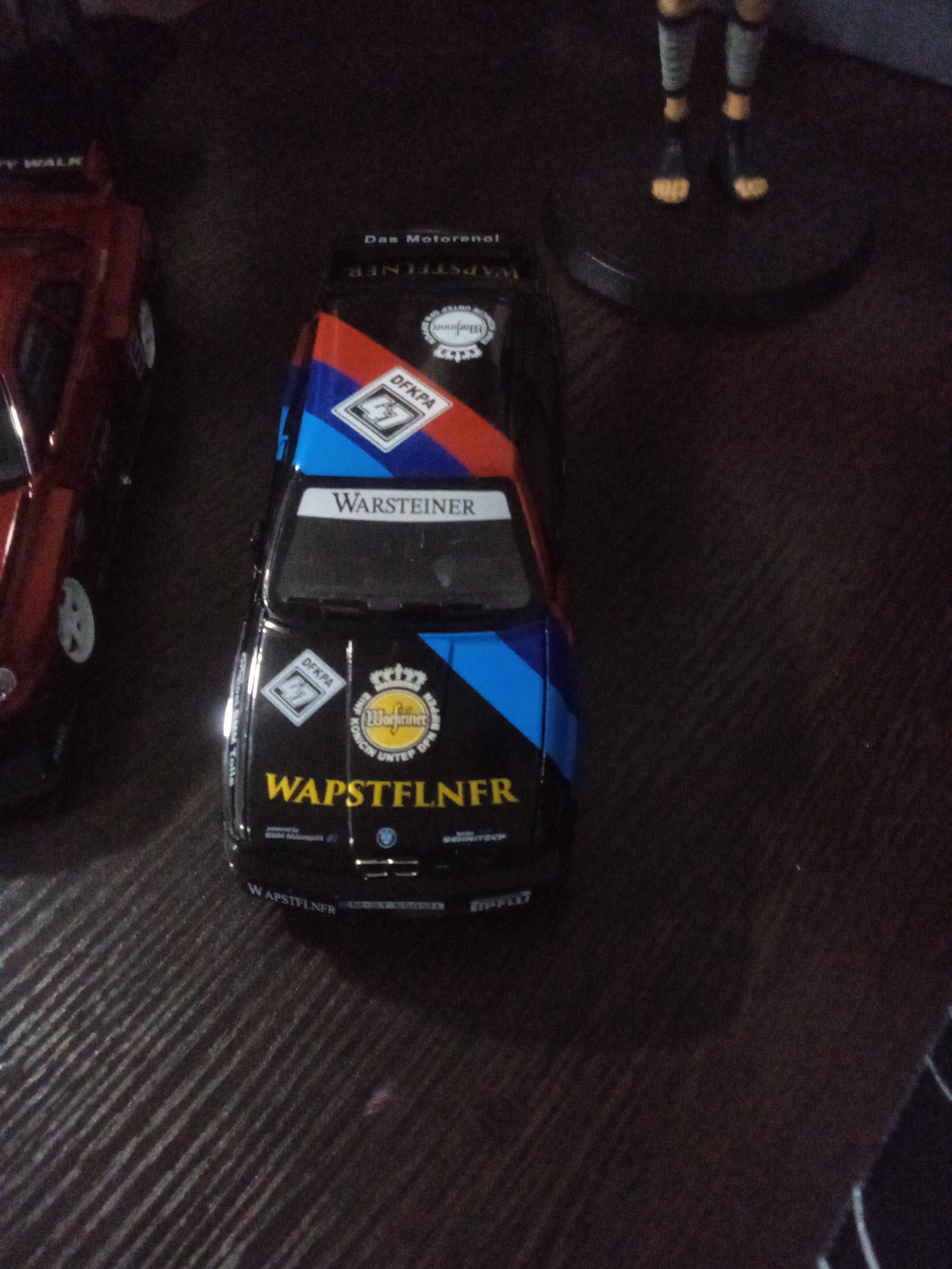 Metall mashina BMW M3 E30 1988, 1/24 metal, 20 sm