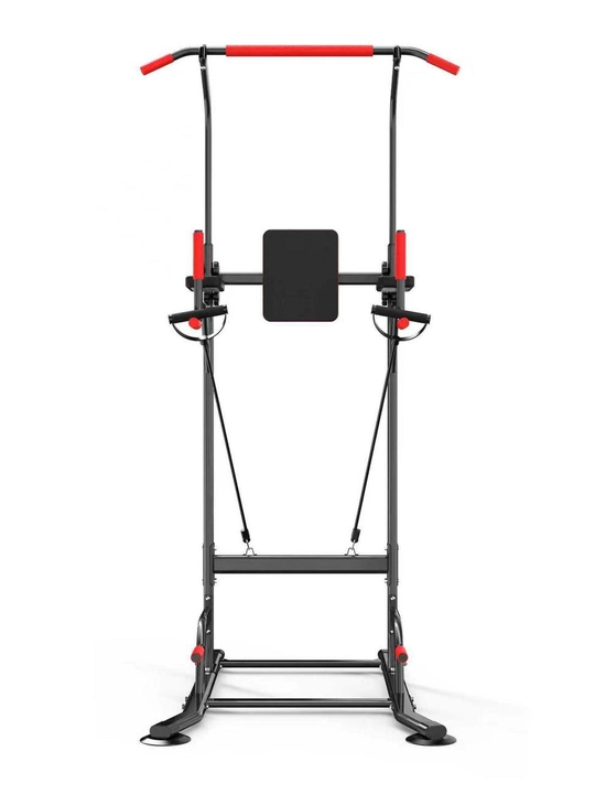 3v1 Turnik-Brus-Press trenajyori, uy uchun ko‘p funksiyali sport stoykasi, 120 kg gacha - 