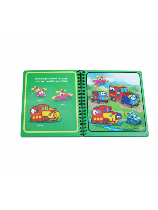 Magic Water Book – многоразовая водная раскраска для детей (3+)