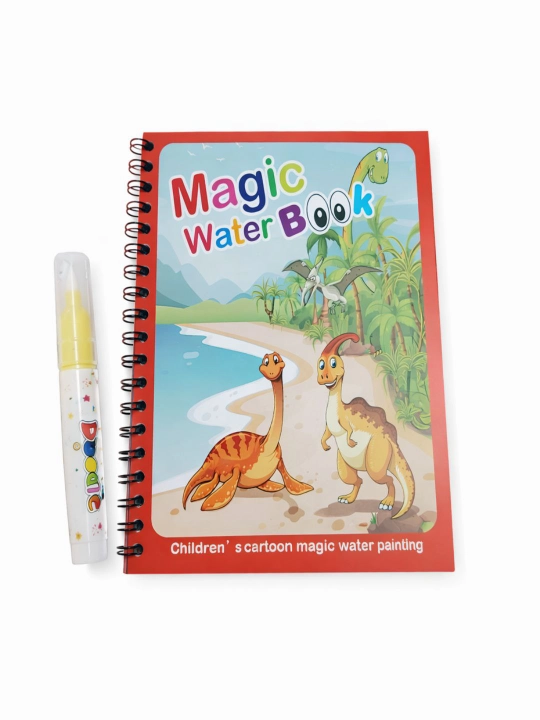 Magic Water Book – bolalar uchun suv bilan bo‘yash kitobi (3+) - 