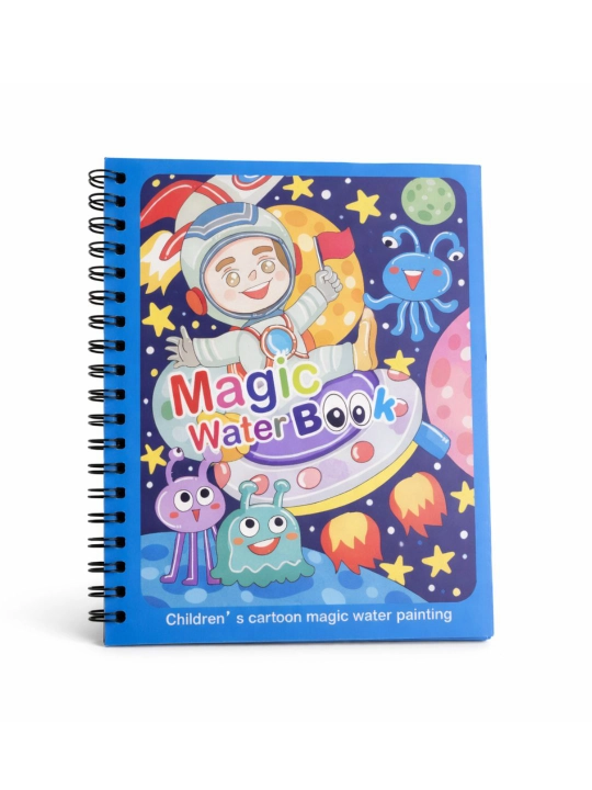 Magic Water Book – bolalar uchun suv bilan bo‘yash kitobi (3+) - 