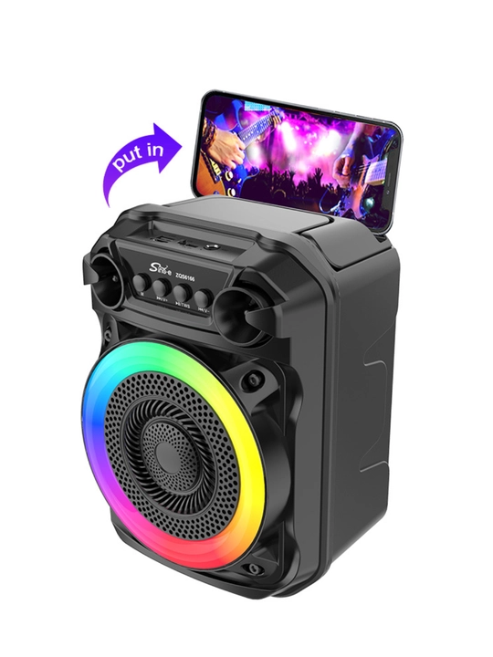 Karaoke karnay, Bluetooth, ZQS 14107 va 6166 mikrofonli