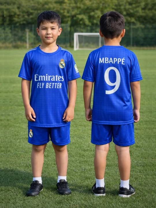 Детские футбольная форма Real Madrid, для домашних и выездных матчей