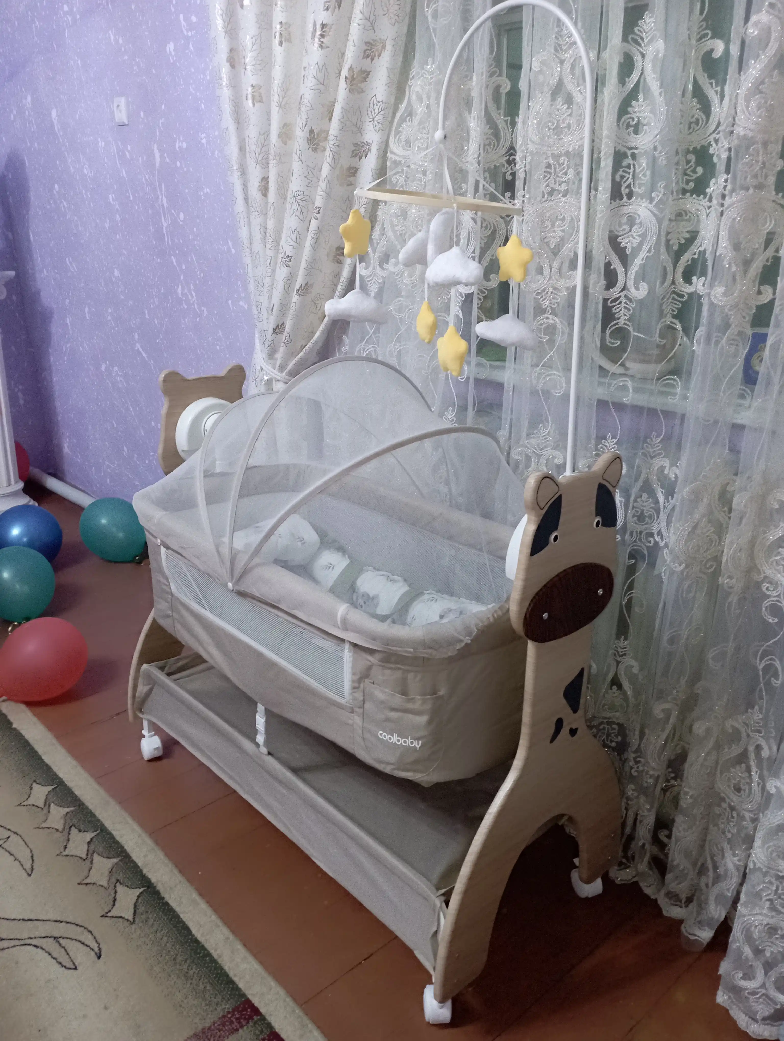 Детская кроватка-колыбель Coolbaby