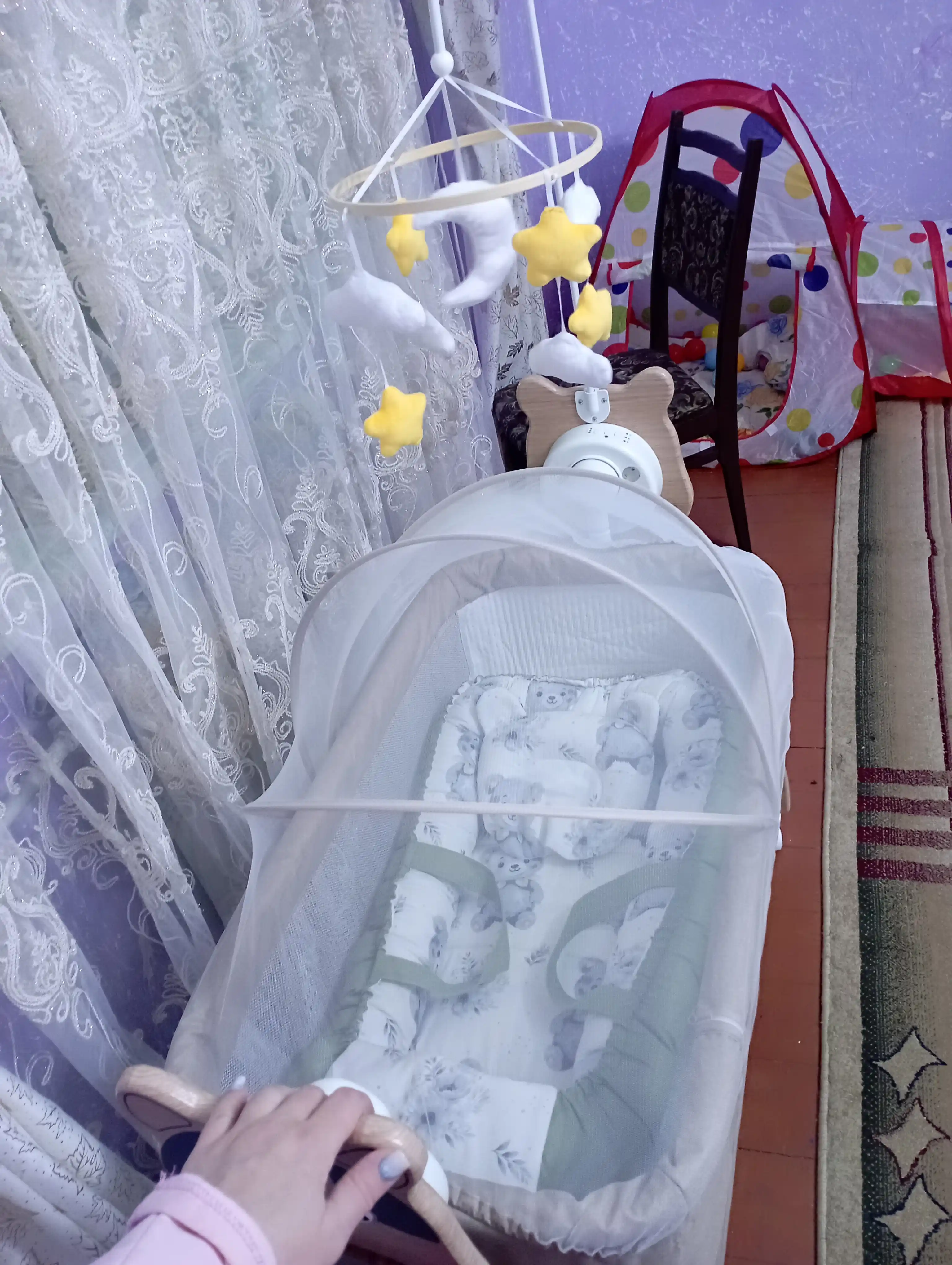 Детская кроватка-колыбель Coolbaby