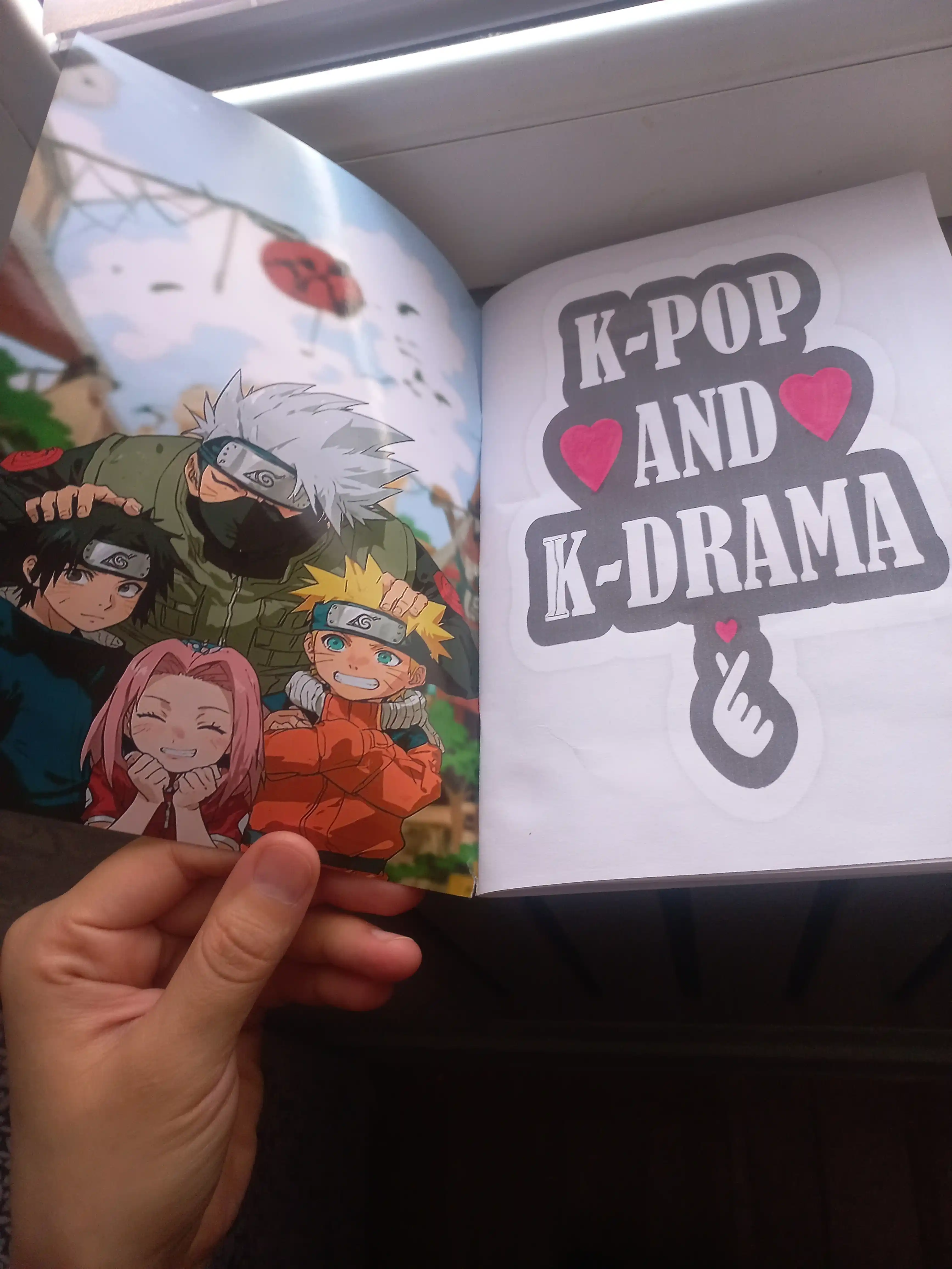 Anime rasmli yon daftar