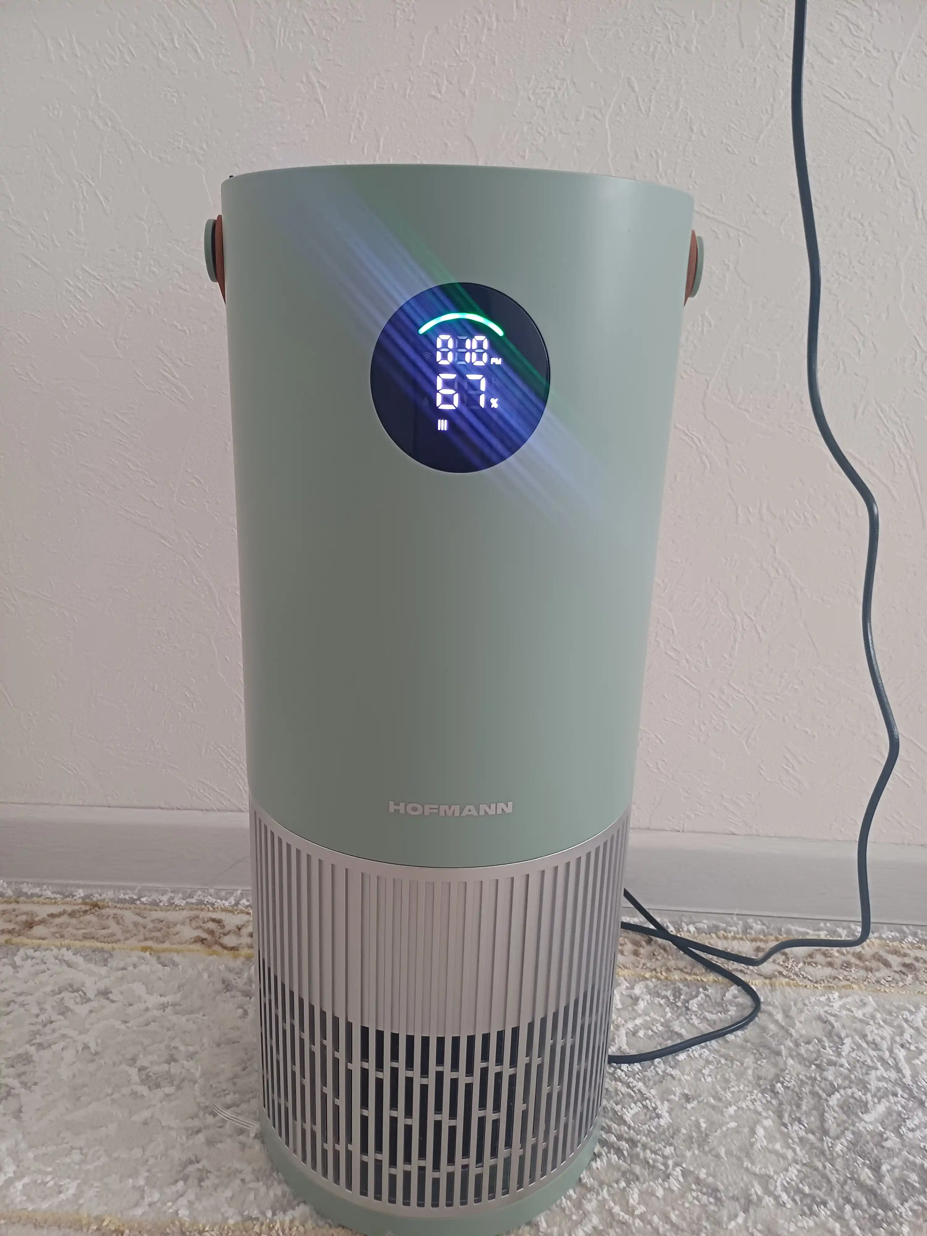 Очиститель воздуха Hofmann HEPA H13 WiFi ионизация 40м² 3.75л 25–65Вт увлажнение