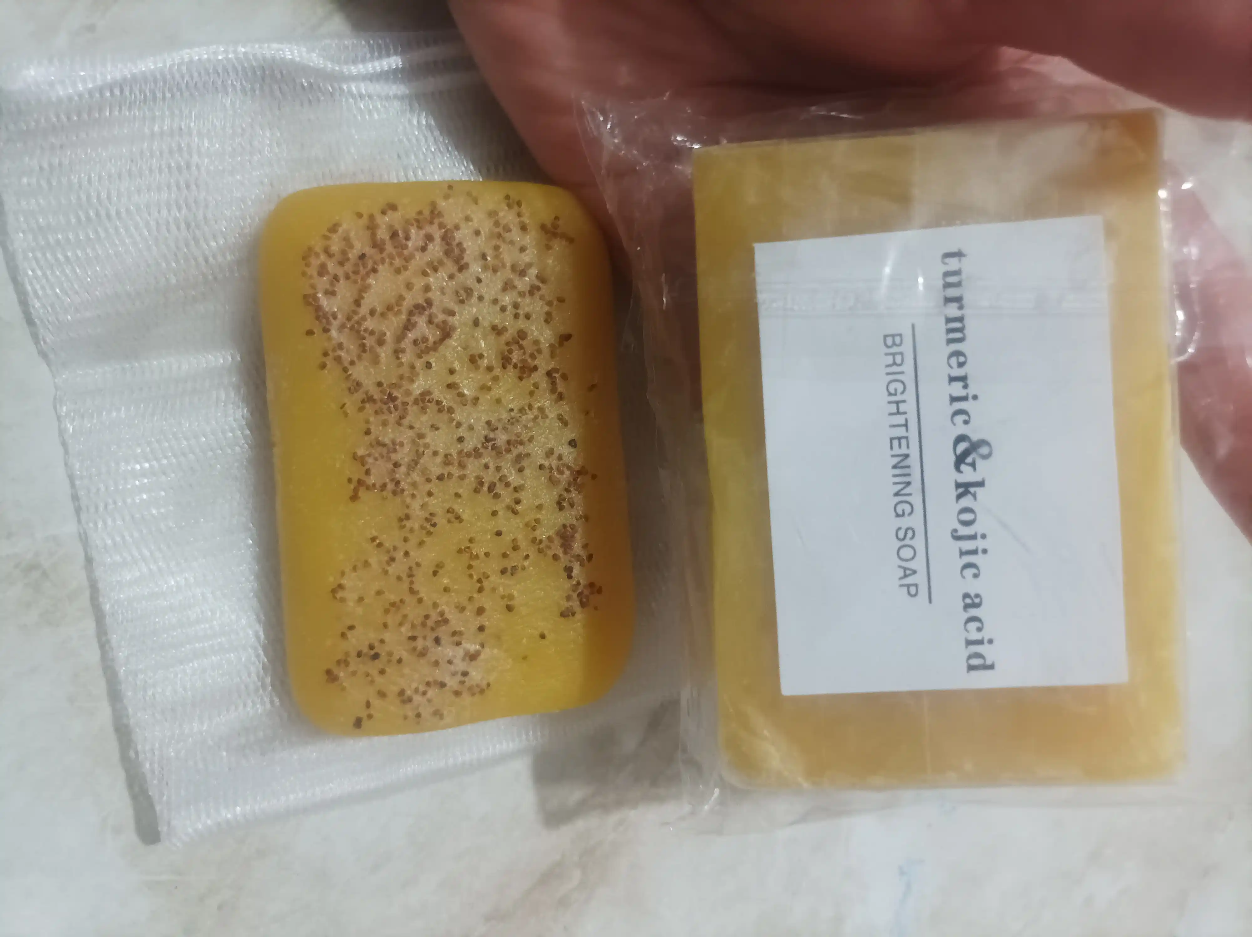 Осветляющее мыло с куркумой и койевой кислотой. 100 гр