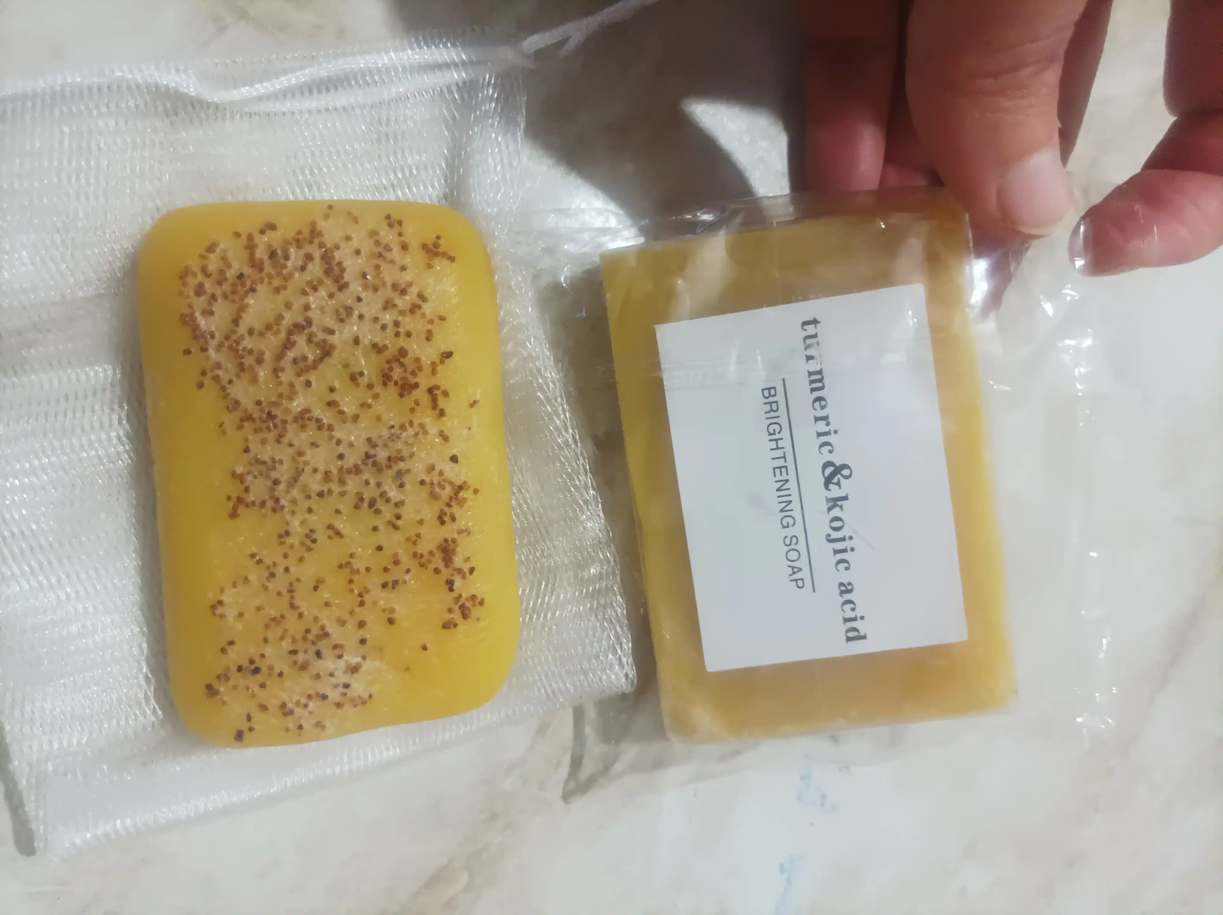 Осветляющее мыло с куркумой и койевой кислотой. 100 гр