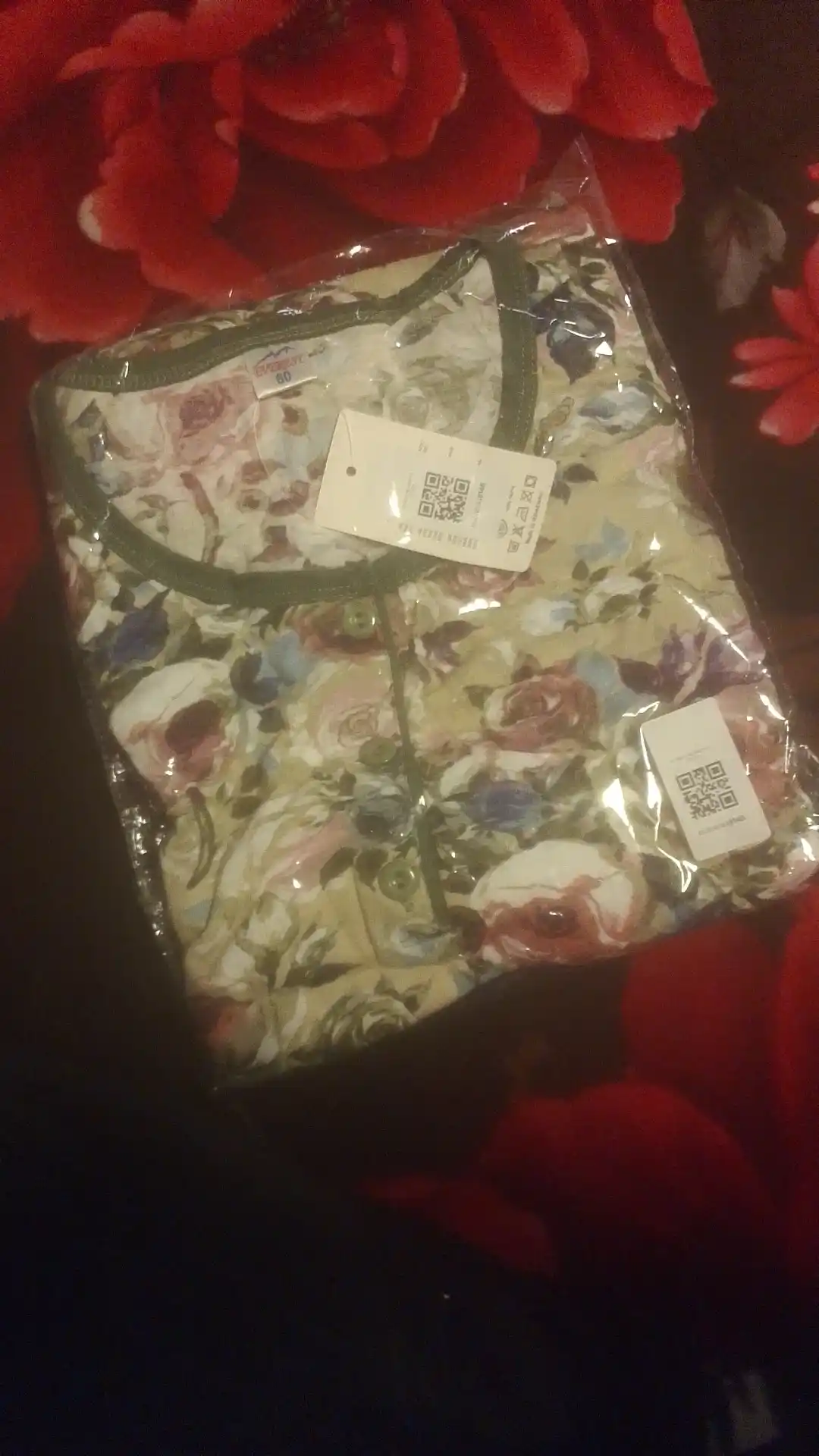 Uy kiyimi, pijama, kalta yengli