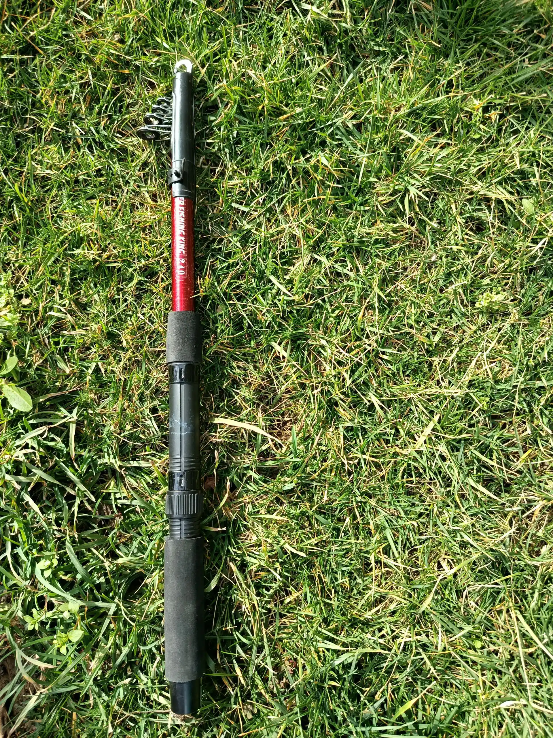 RIVER FISHING KING teleskopik qarmoq, 1,8–3,6 m, baliq ovlash uchun yig‘ma qarmoq