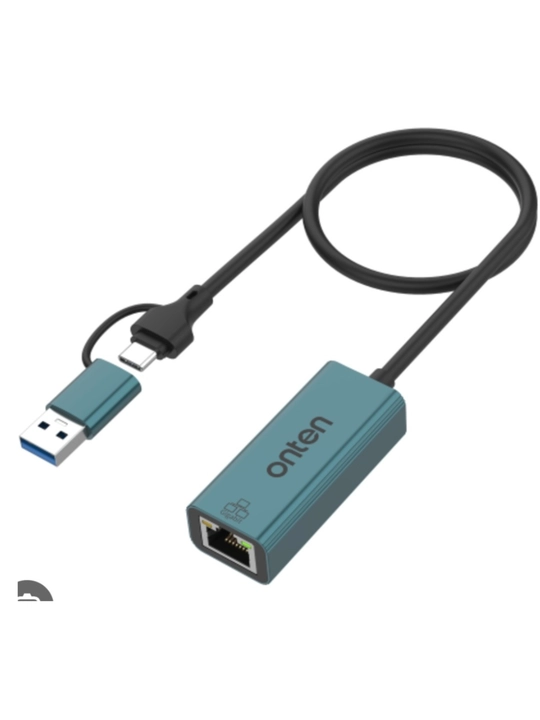 ONTEN UE65  высокоскоростной USB to 5G Ethernet адаптер - 