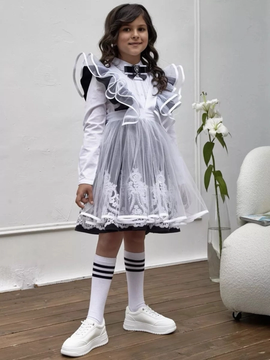 Школьный фартук для девочки