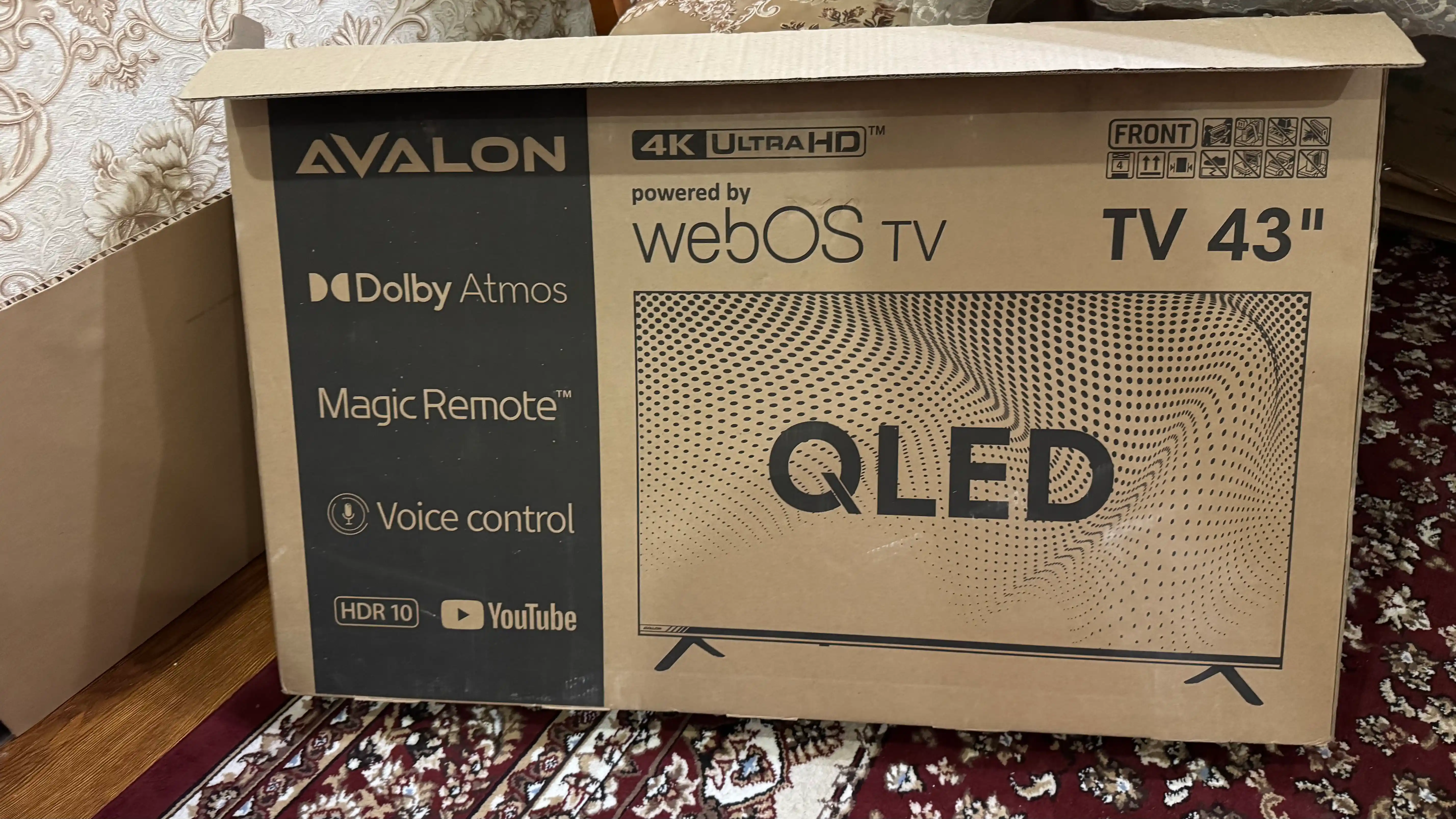 Телевизор Avalon 32 HD"43"50"55"65 QLED MQA800 4K Ultra HD