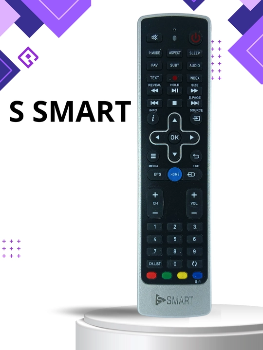Пульт для телевизора S SMART, дистанционный контроллер с мультимедиа кнопками - 