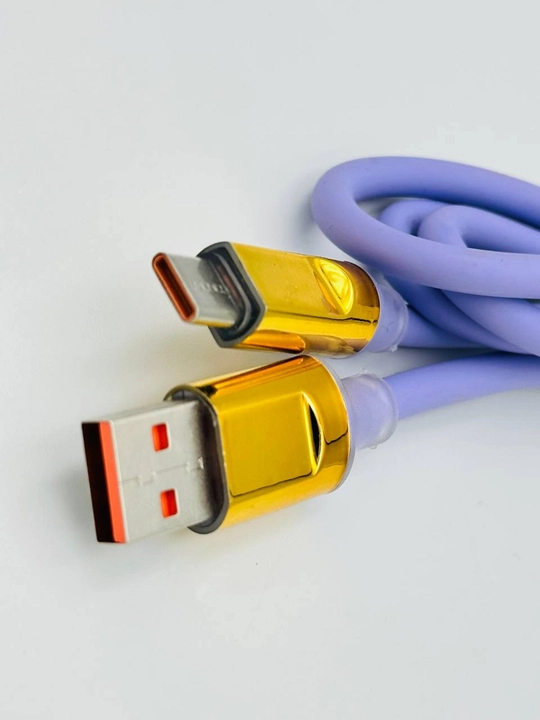 Силиконовый кабель Type-C быстрой зарядки - 