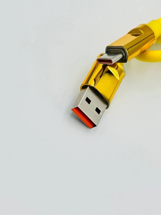 Силиконовый кабель Type-C быстрой зарядки - 