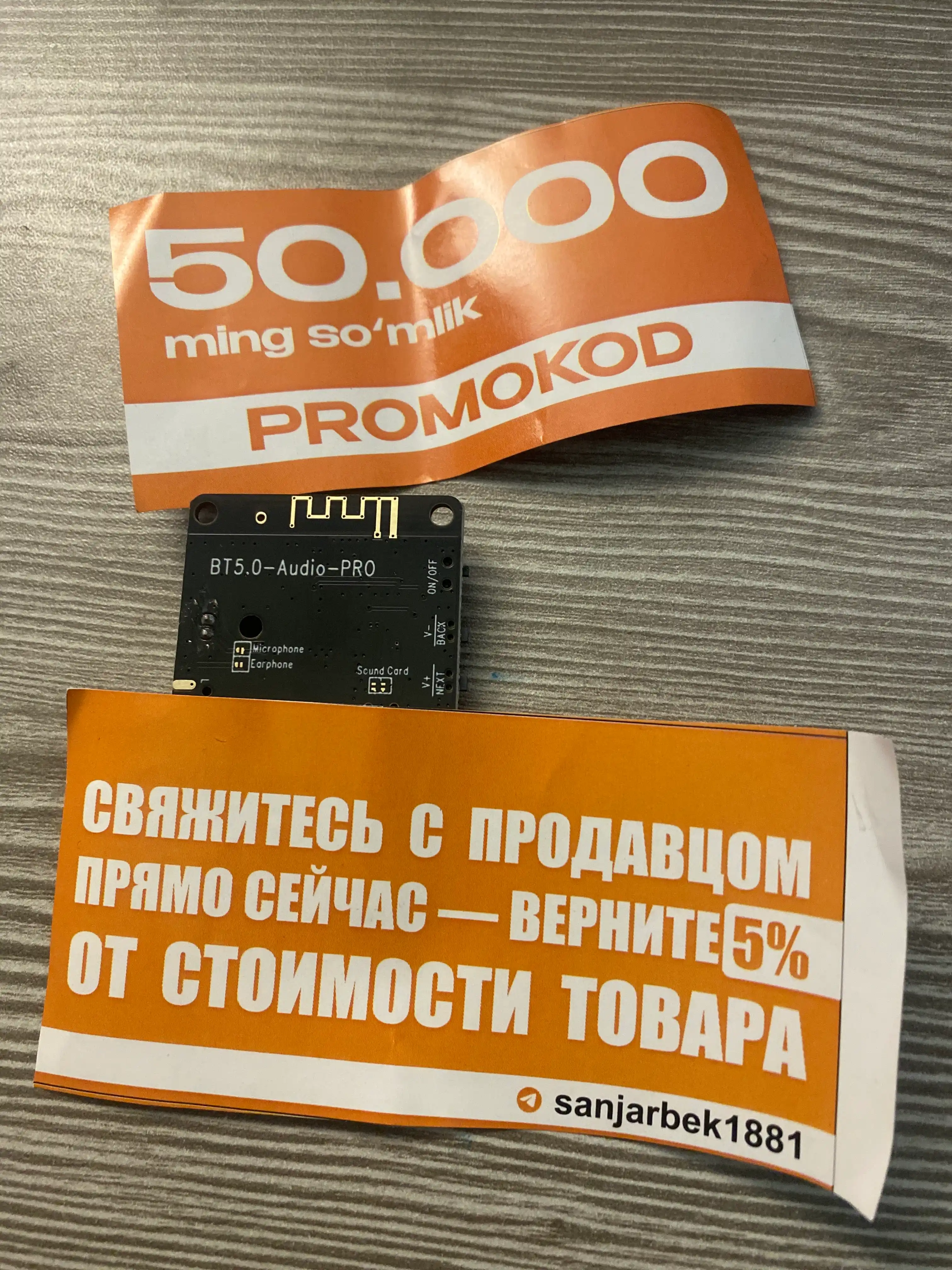 BT5.0 PRO mini Bluetooth MP3 dekoder, audio modul, 3.5 mm chiqish