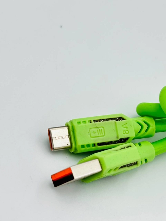 Силиконовый кабель Type-C быстрой зарядки