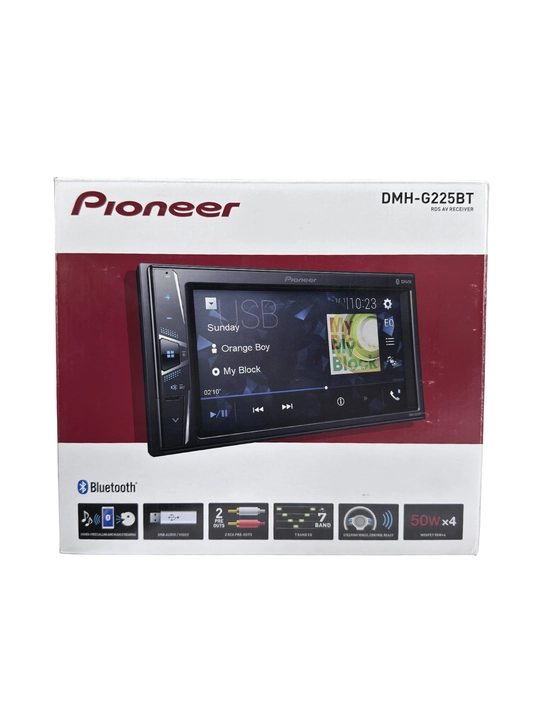 Pioneer profissional magnitafon-multimedia-radio, Bluetooth, 7” Sensor, USB, AUX, 50W×4