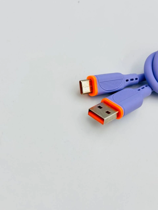 Силиконовый кабель Type-C быстрой зарядки