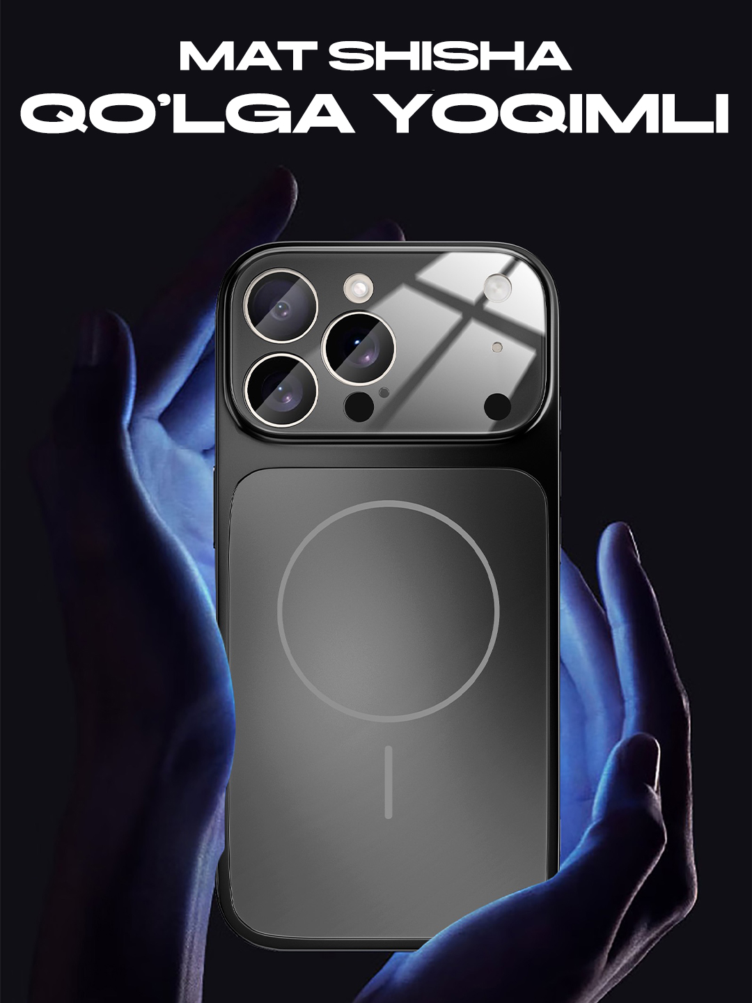iPhone 17 uslubidagi 11,12,13,14,15,16,17, PRO, PROMAX uchun g'iloflar
