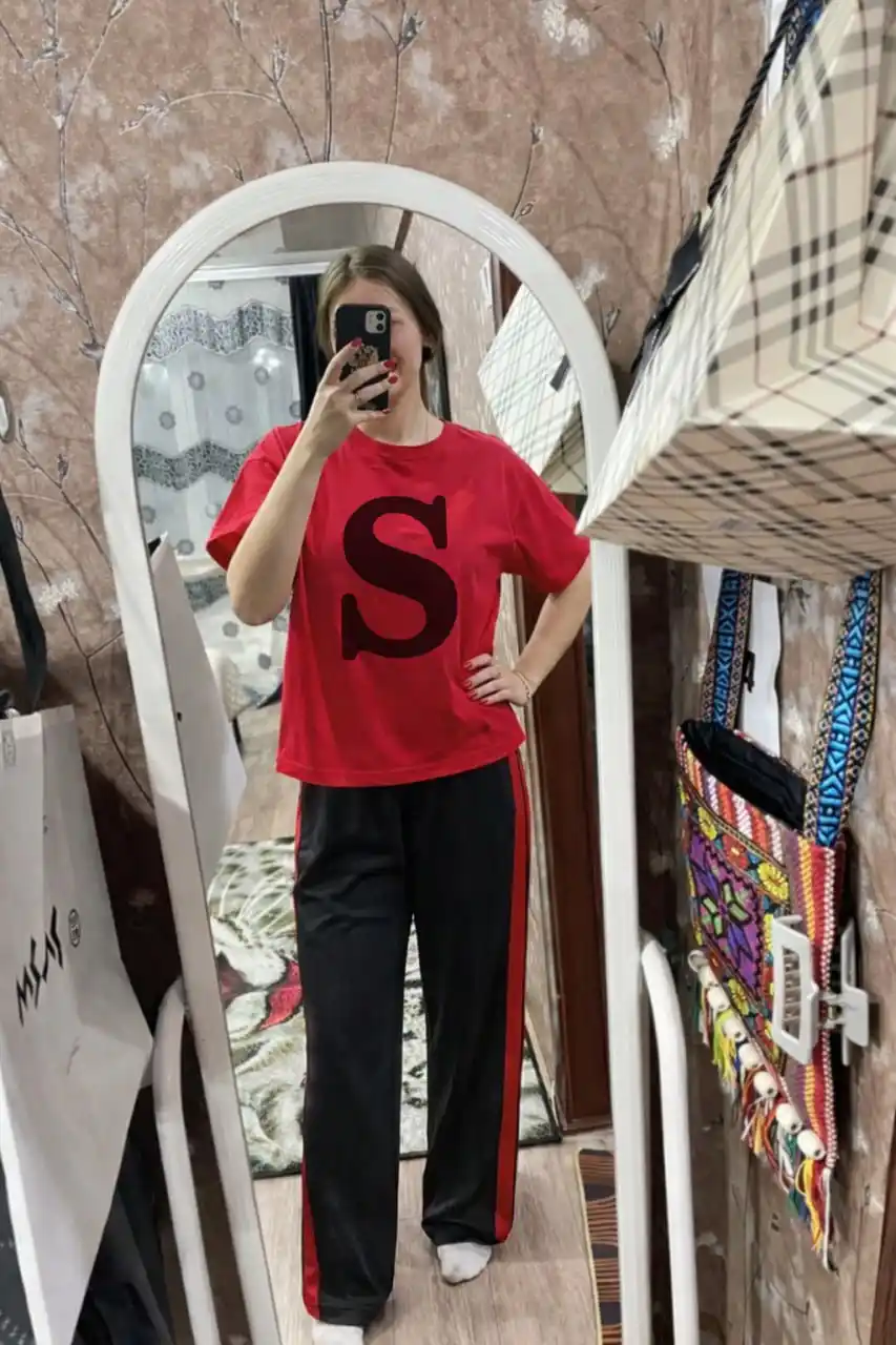 Pijama ayollar uchun, uy kiyimi, yengil matodan, o'lchamlar 46–48–50 M/L