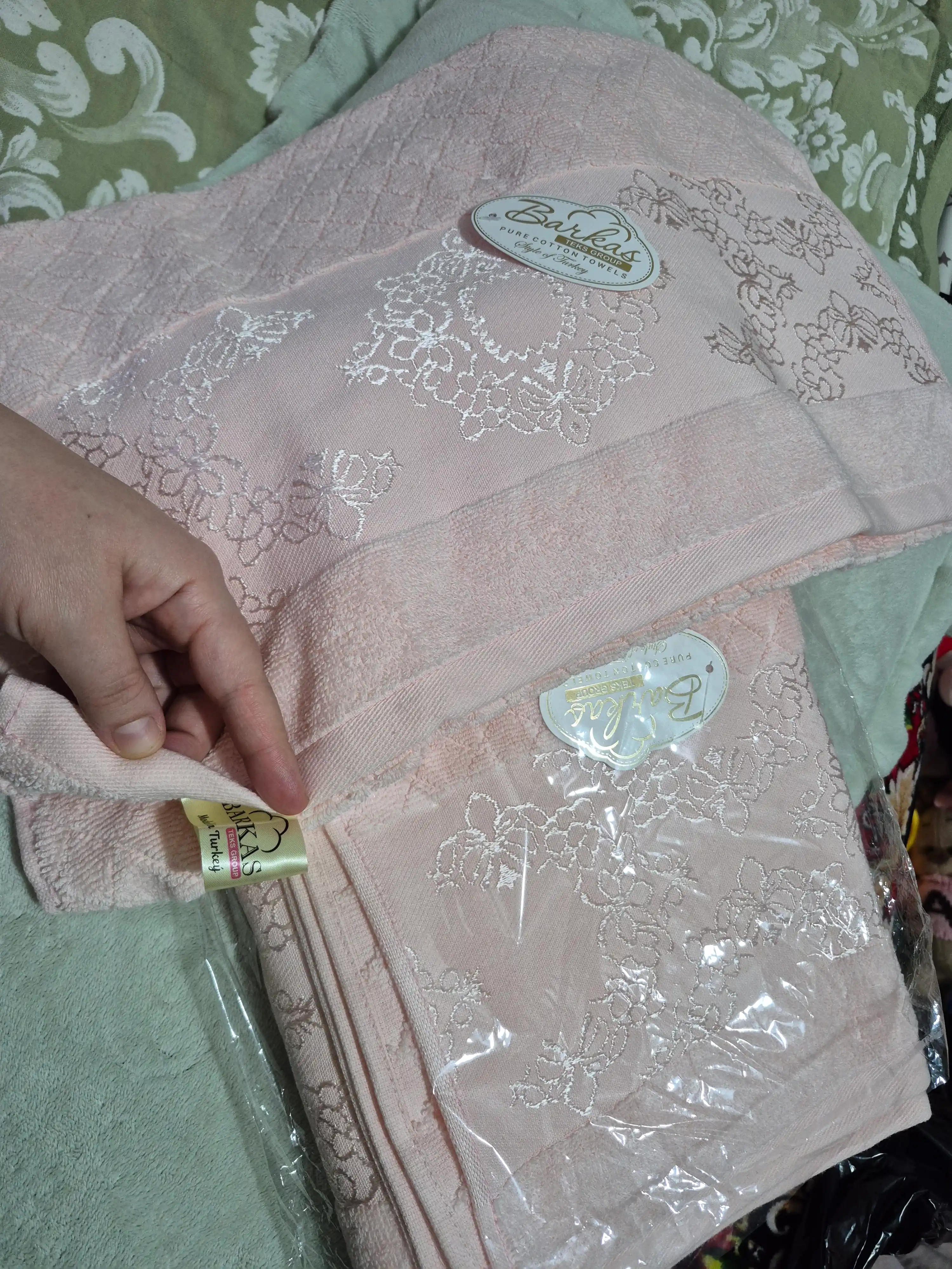 COTTON LIFE полотенце для лица и ванной, 100% хлопок, выбор семьи