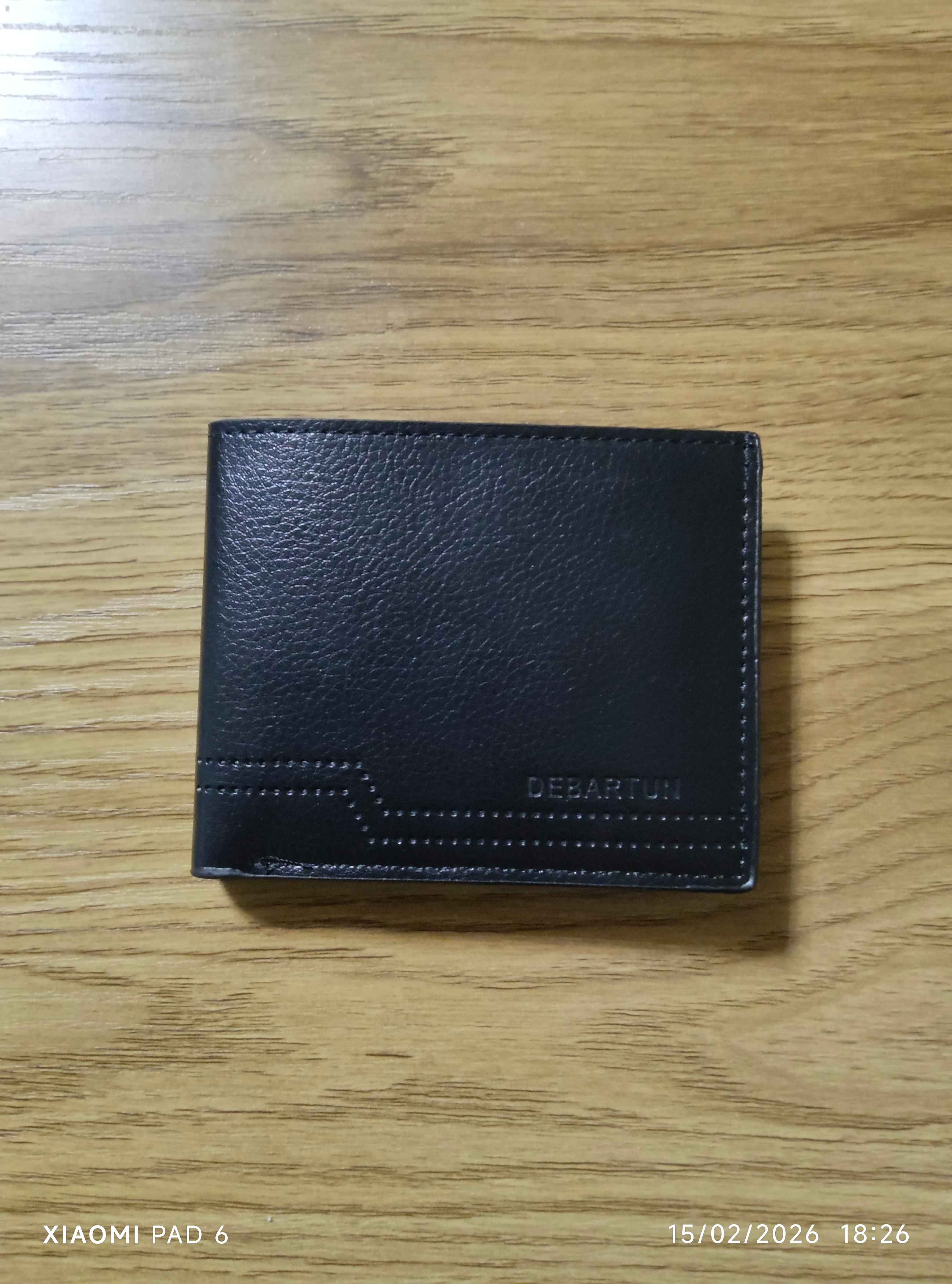 Erkaklar hamyoni, hamyon, kartxolder, o‘lchami 12 * 10 sm