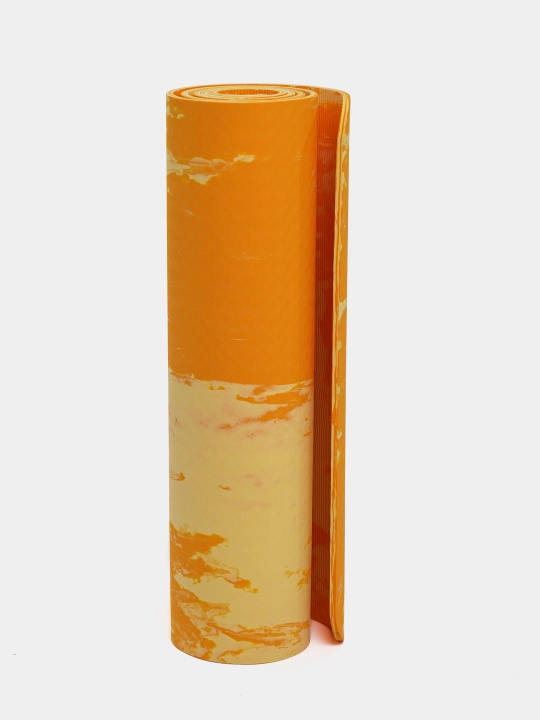 Fitnes va pilates gilami, qalinligi 8 mm, fitnes mat - 