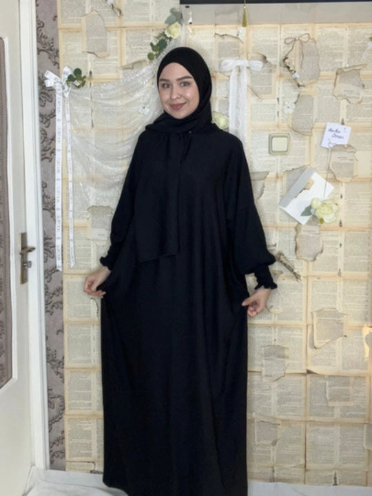 Ayollar uchun namoz kiyimi – matosi xebe belmando, abaya, nafis va yopiq ibodat libosi