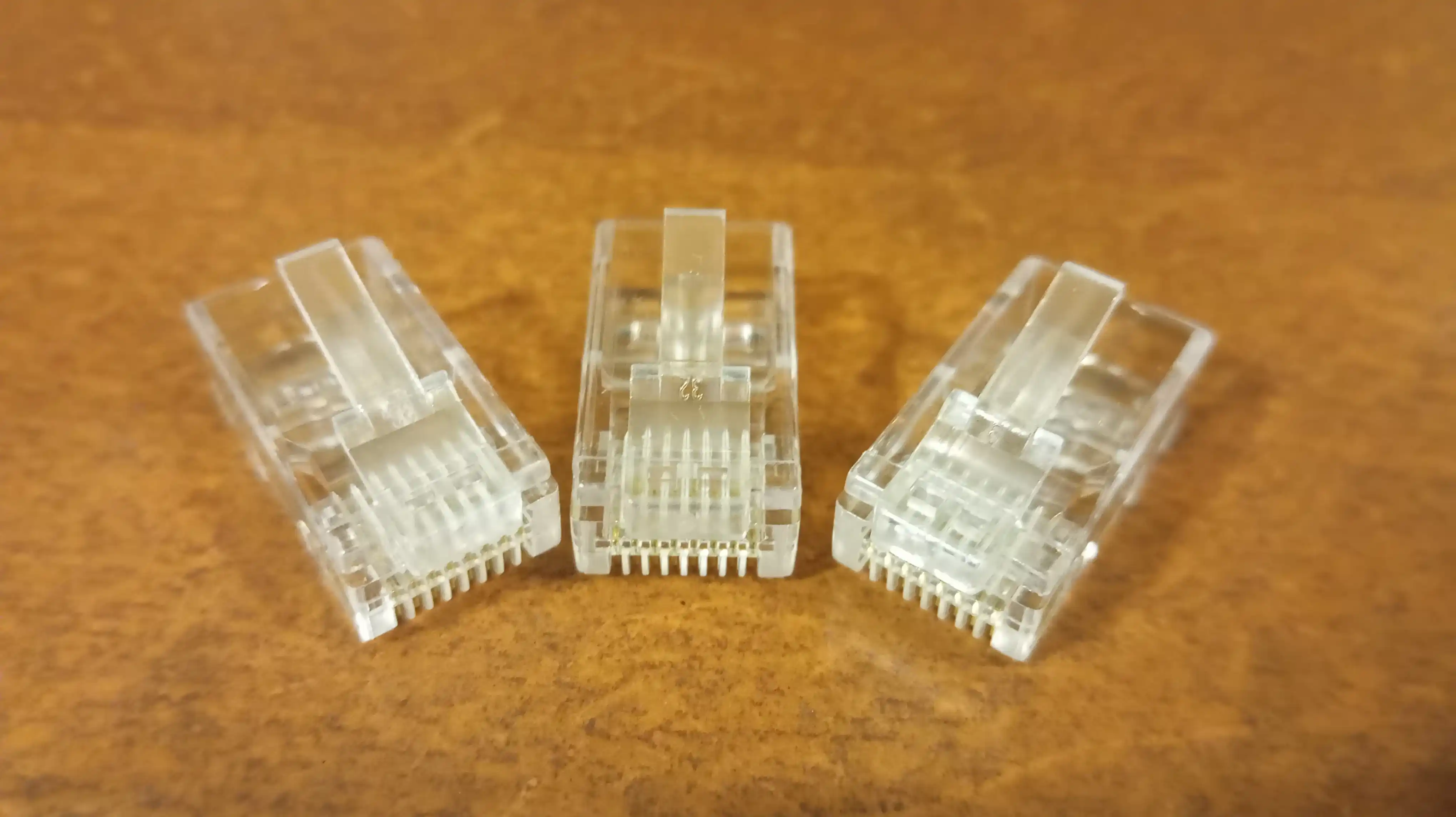 Коннектор RJ45 Cat6 со сквозным отверстием сквозной категория, 6 для витой пары