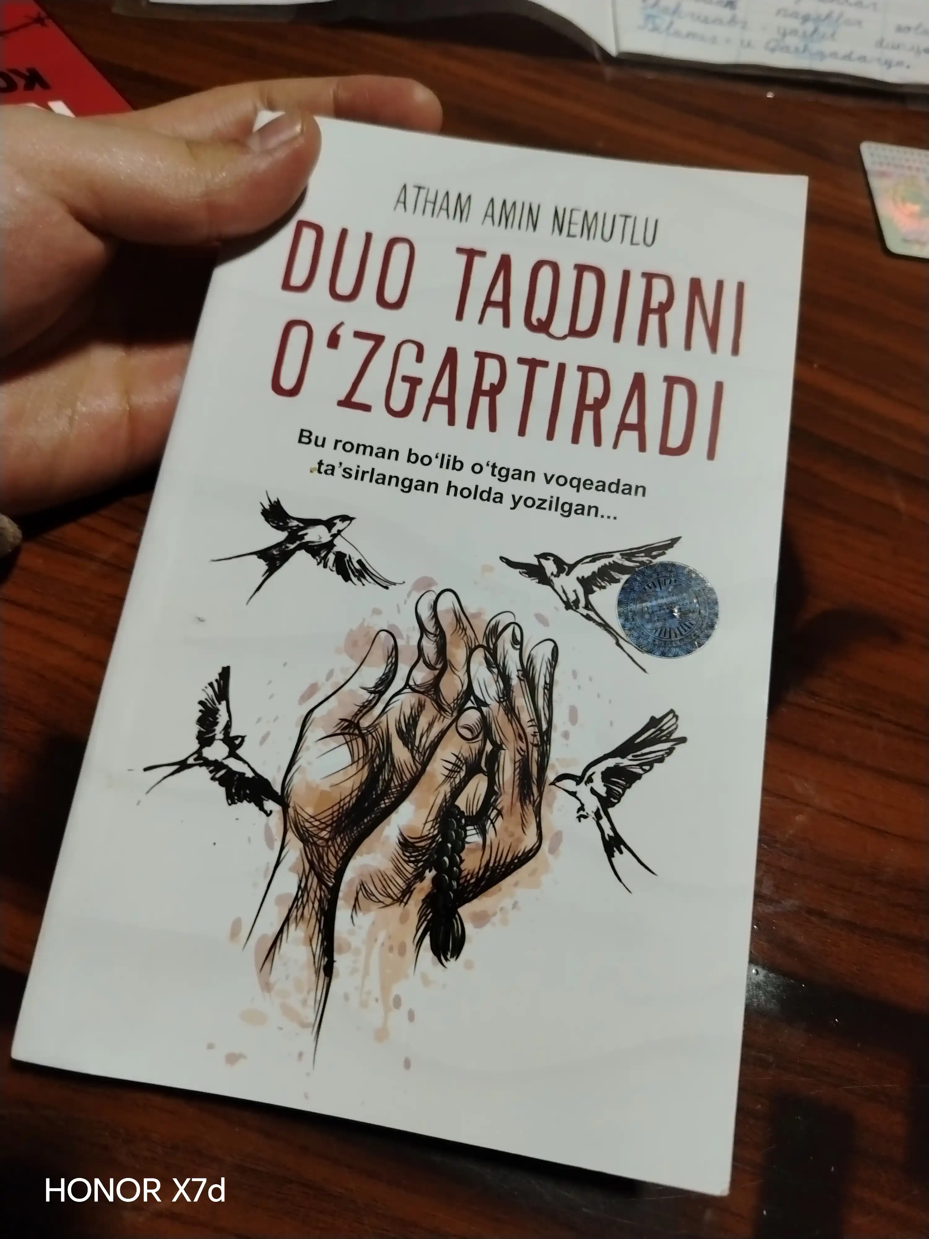 Duo taqdirni o'zgartiradi. Atham Amin Nemutlu: Gologrammali. Diniy qo‘mita ruhsati bor