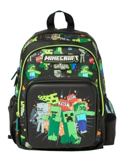 Школьный и детский рюкзак Smiggle для прогулок и походов, для детей от 3-14 лет — TRENDYB-SMIGGLE1-ЧЕРН