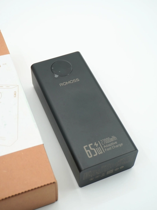 ROMOSS PEA27S Power Bank 27000mAh 65W (2×Type-C + 2×USB-A) - 