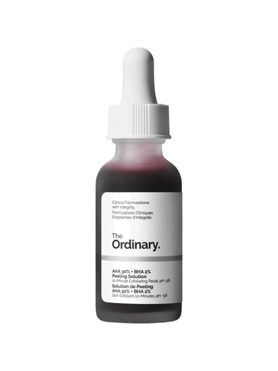 The Ordinary AHA 30% + BHA 2% Peeling Solution – отшелушивающий пилинг с AHA и BHA, 30 мл